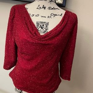 Laurence Kazar Beaded Evening Shirt